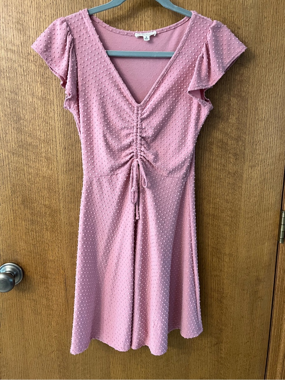 Rolla Coster Pink ruched dress